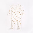 Rainbows Print on Off-White Sleeper | Petit Lem - Jenni Kidz