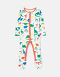 Razamataz Organically Grown Cotton Printed Babygrow | Joules - Jenni Kidz