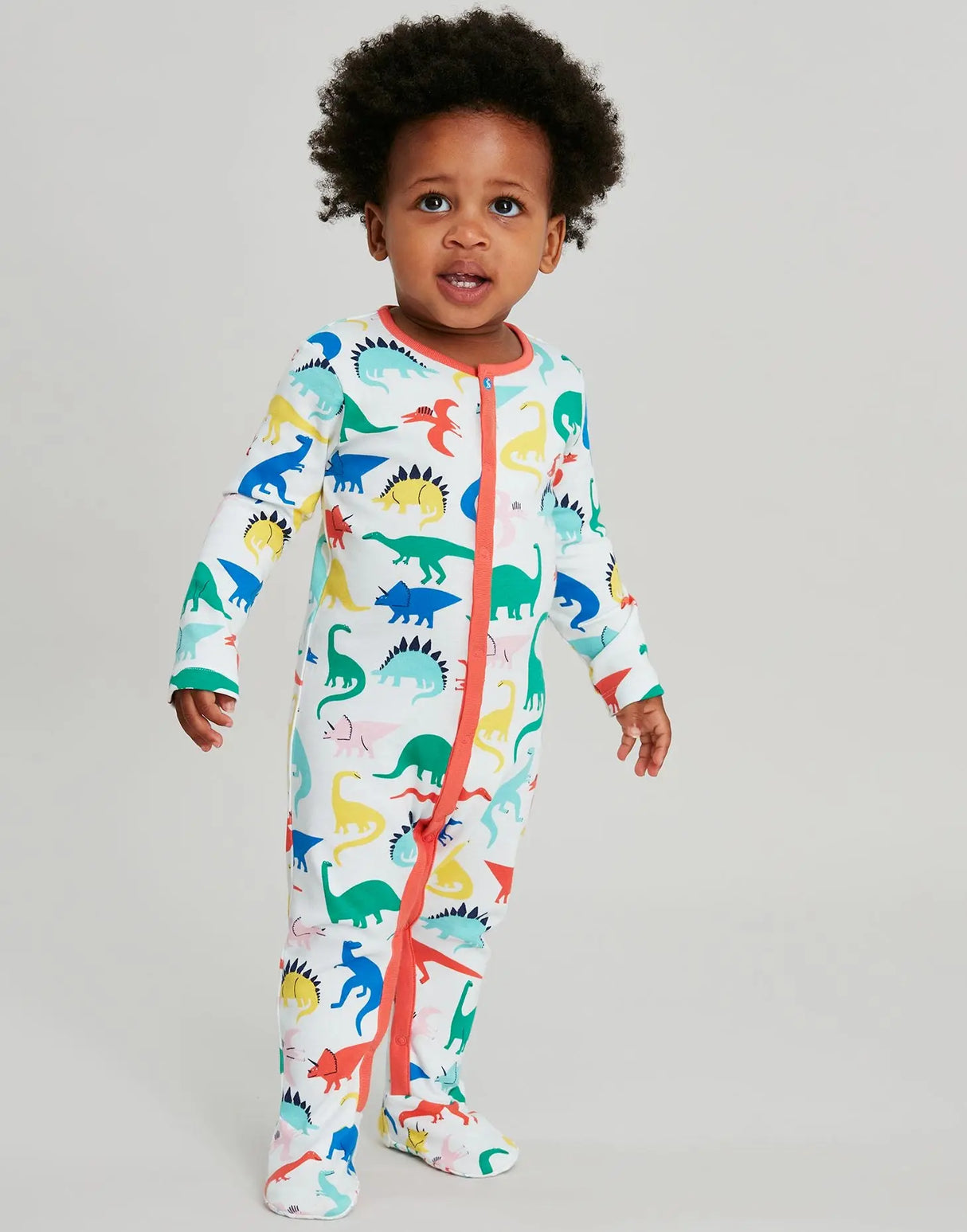 Razamataz Organically Grown Cotton Printed Babygrow | Joules - Jenni Kidz