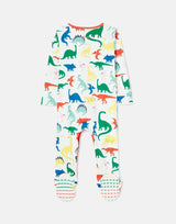 Razamataz Organically Grown Cotton Printed Babygrow | Joules - Jenni Kidz