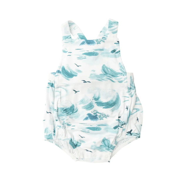 Retro Sunsuit - Ocean Waves | Angel Dear - Jenni Kidz