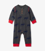 Roaming Elk Baby Romper | Hatley - Jenni Kidz