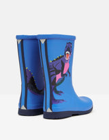 Roll Up Flexible Printed Rain Boots | Joules - Jenni Kidz