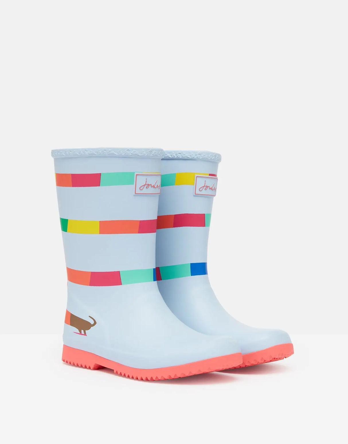 Roll Up Flexible Printed Rain Boots | Joules - Jenni Kidz