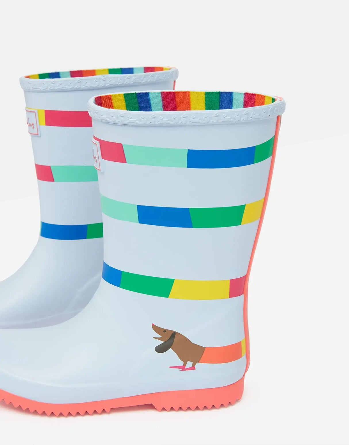 Roll Up Flexible Printed Rain Boots | Joules - Jenni Kidz