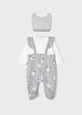 Romper With Hat Newborn | Mayoral - Mayoral