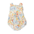 Ruffle Bib Sunsuit - Coneflower | Angel Dear - Jenni Kidz