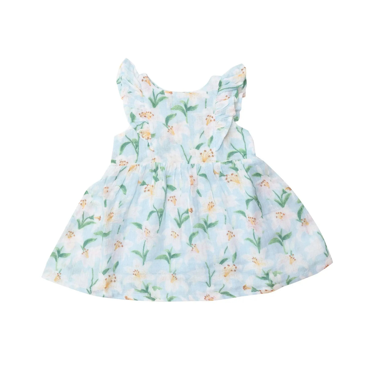 Ruffle Dress & Diaper Cover - Lily | Angel Dear - Jenni Kidz