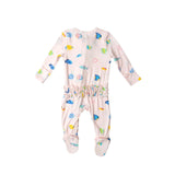 Ruffle Front Zipper Footie - Tropical Fish Girl | Angel Dear - Jenni Kidz