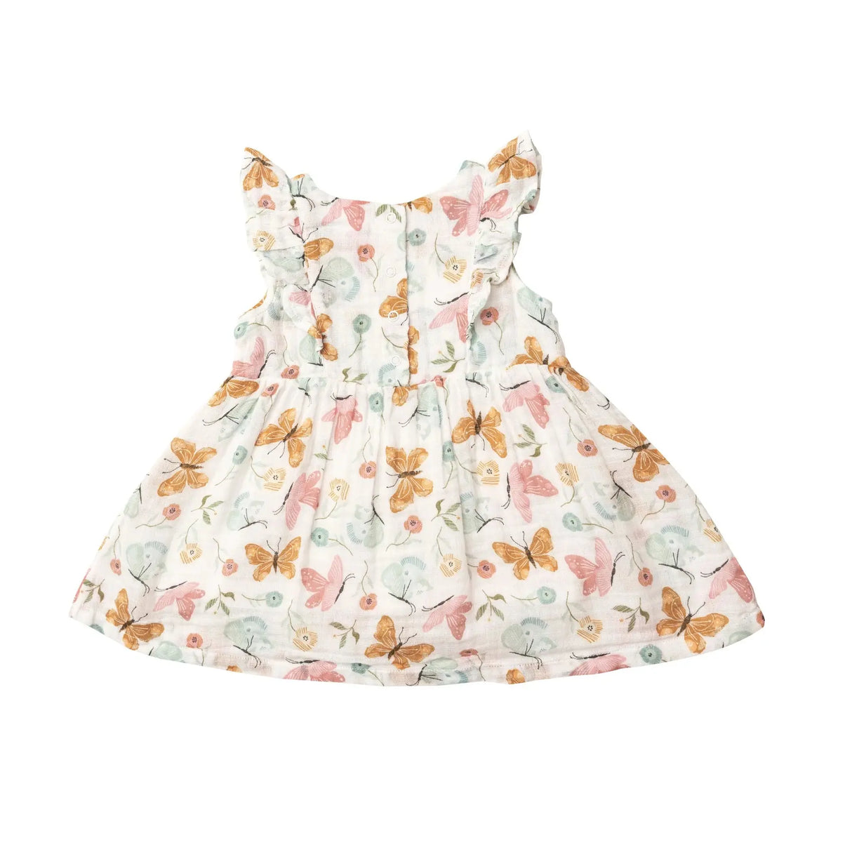 Ruffle Sundress & Diaper Cover - Pretty Butterflies | Angel Dear - Jenni Kidz