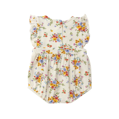 Ruffle Sunsuit - American Bouquet | Angel Dear - Jenni Kidz