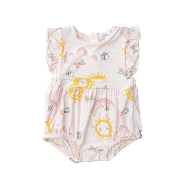 Ruffle Sunsuit - Inky Bees | Angel Dear - Jenni Kidz