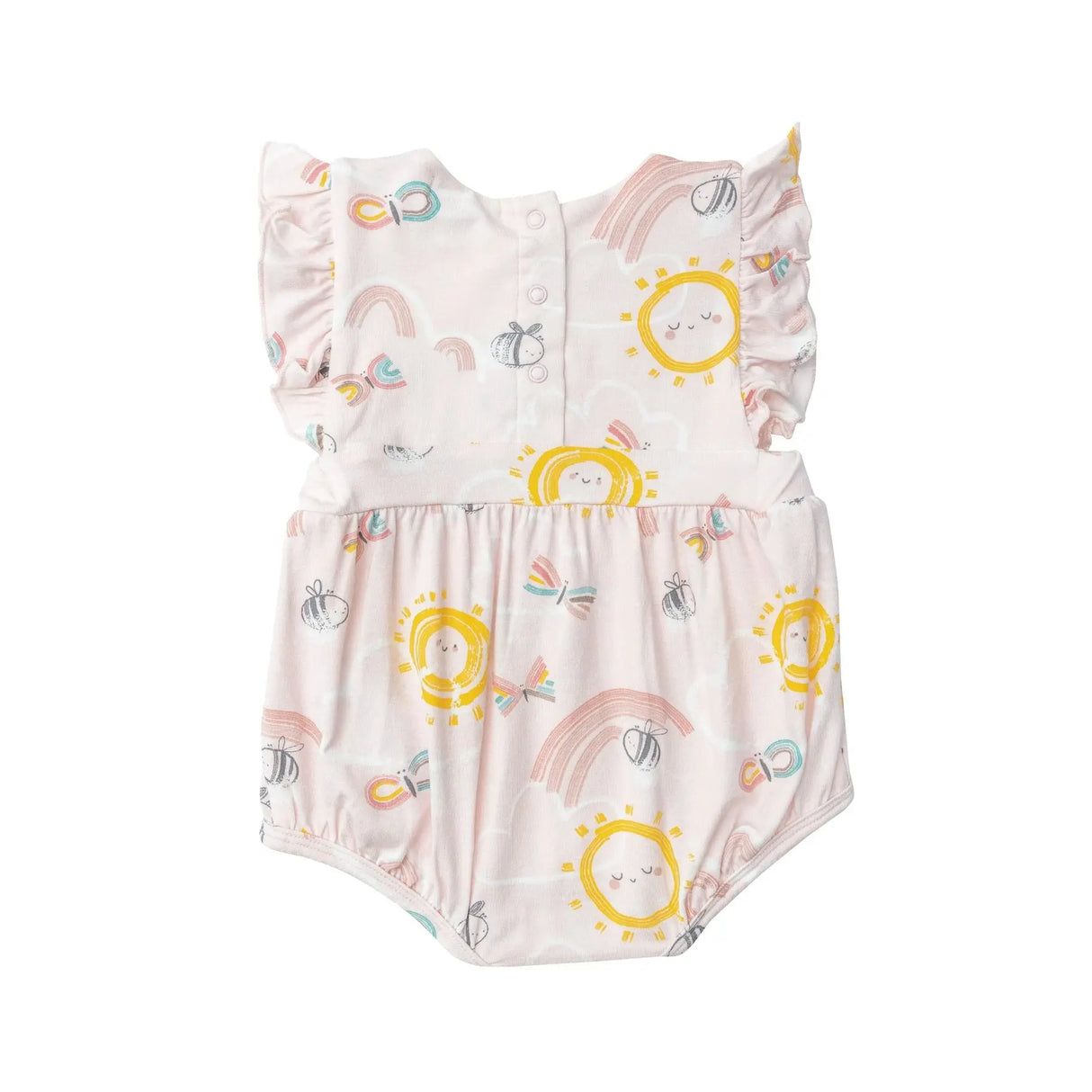 Ruffle Sunsuit - Inky Bees | Angel Dear - Jenni Kidz