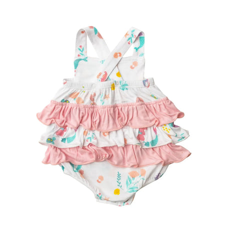 Ruffle Sunsuit - Mermaids | Angel Dear - Jenni Kidz