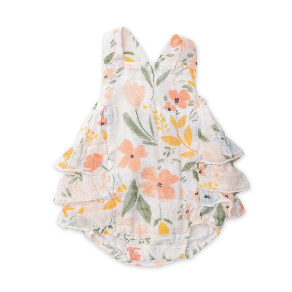 Ruffle Sunsuit - Pretty Gardens | Angel Dear - Jenni Kidz