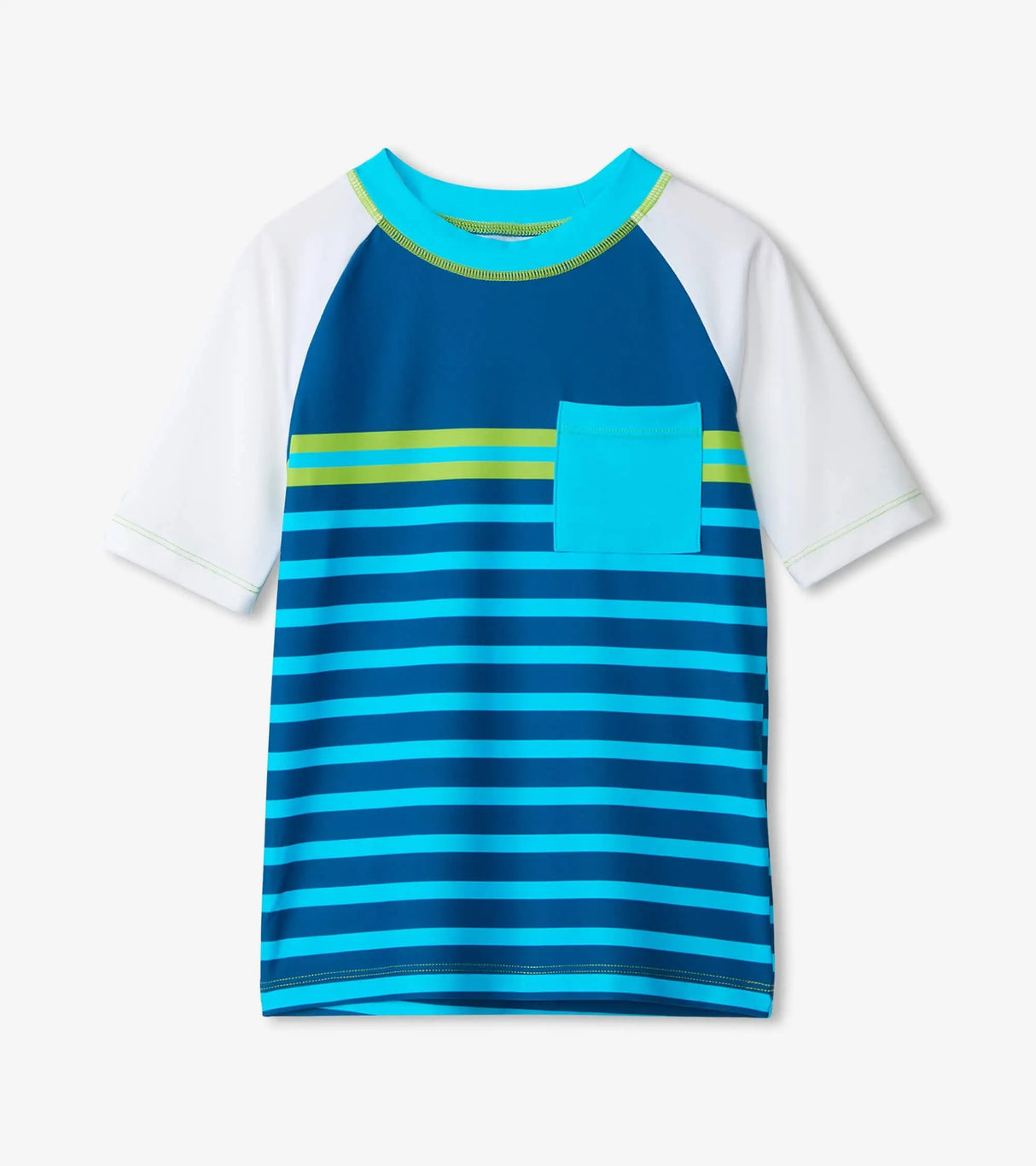 Sea Stripes Short Sleeve Rashguard | Hatley - Hatley