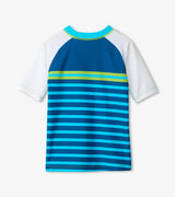 Sea Stripes Short Sleeve Rashguard | Hatley - Hatley