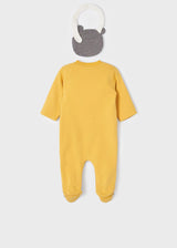 Set of 2 Sleepsuits With Bib Newborn | Mayoral - Mayoral