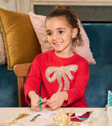 Shimmer Holiday Bow Party Dress | Hatley - Jenni Kidz