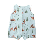 Shortie Romper - Deer Family | Angel Dear - Angel Dear