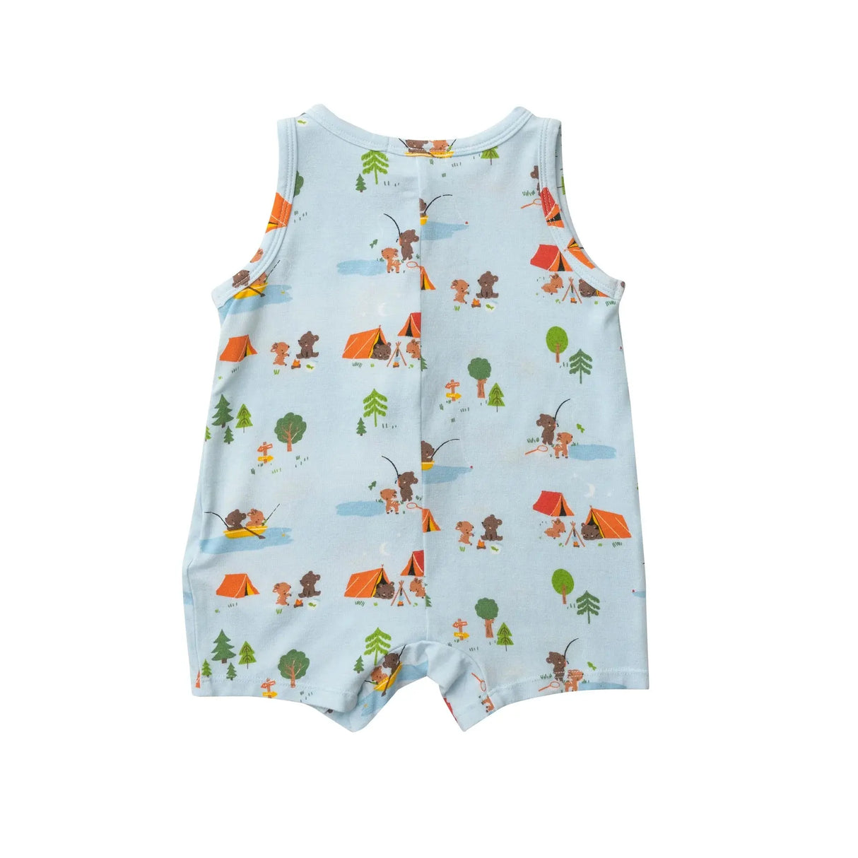 Shortie Romper - Fishing Animals | Angel Dear - Angel Dear