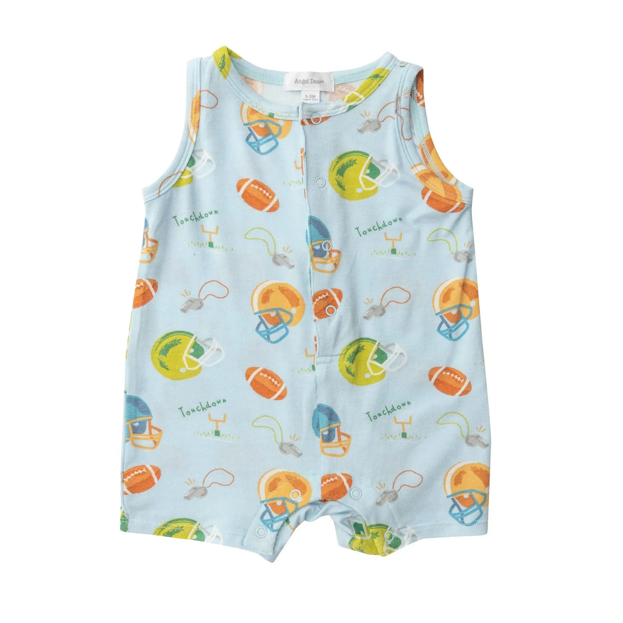 Shortie Romper - Football | Angel Dear - Angel Dear