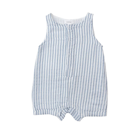 Shortie Romper - Ticking Stripe | Angel Dear - Angel Dear