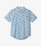 Silhouette Cars Short Sleeve Button Down Shirt | Hatley - Hatley