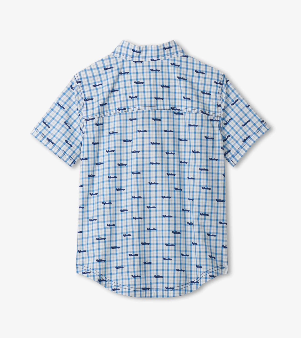 Silhouette Cars Short Sleeve Button Down Shirt | Hatley - Hatley