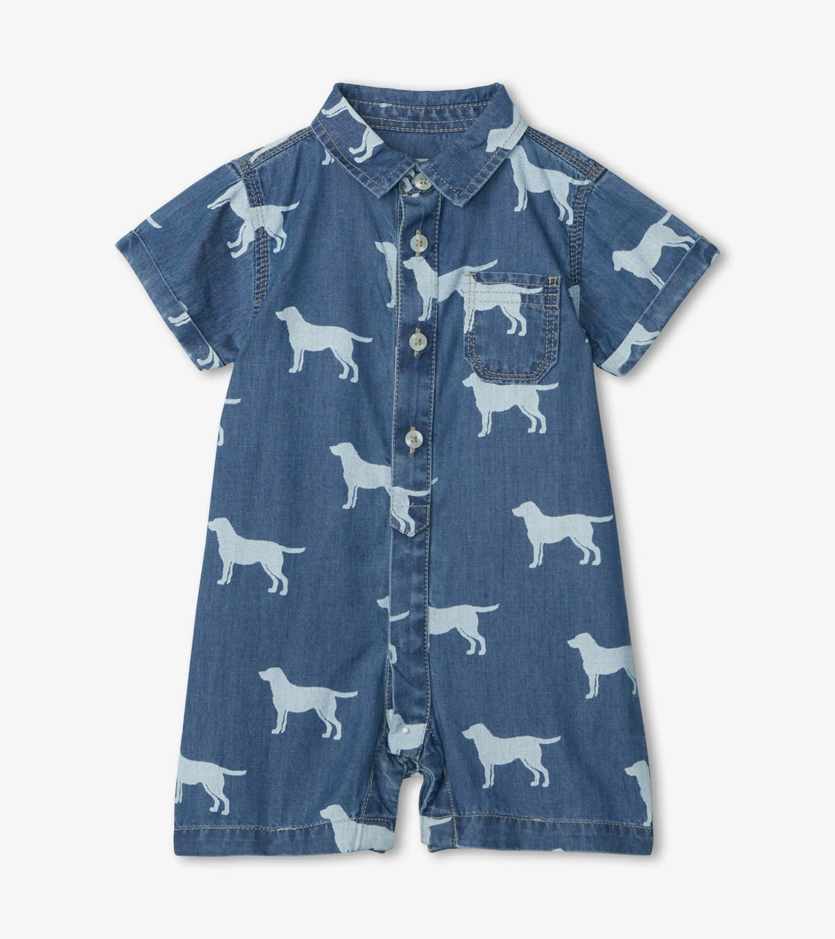 Silhouette Labs Baby Woven Romper | Hatley - Hatley