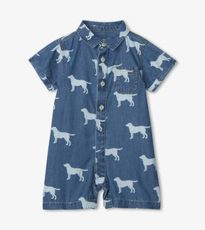 Silhouette Labs Baby Woven Romper | Hatley - Hatley