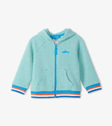 Silhouette Shark Baby Zip Up Hoodie | Hatley - Hatley