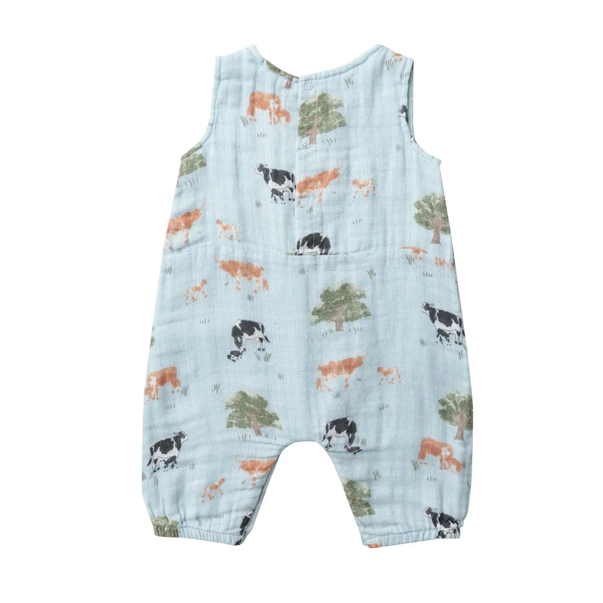 Sleeveless Romper - Cows | Angel Dear - Angel Dear