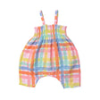 Smocked Romper - Multicolor Plaid | Angel Dear - Angel Dear