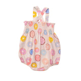 Smocked Sunsuit - Donuts Pink | Angel Dear - Angel Dear