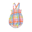 Smocked Sunsuit - Multicolor Plaid | Angel Dear - Angel Dear