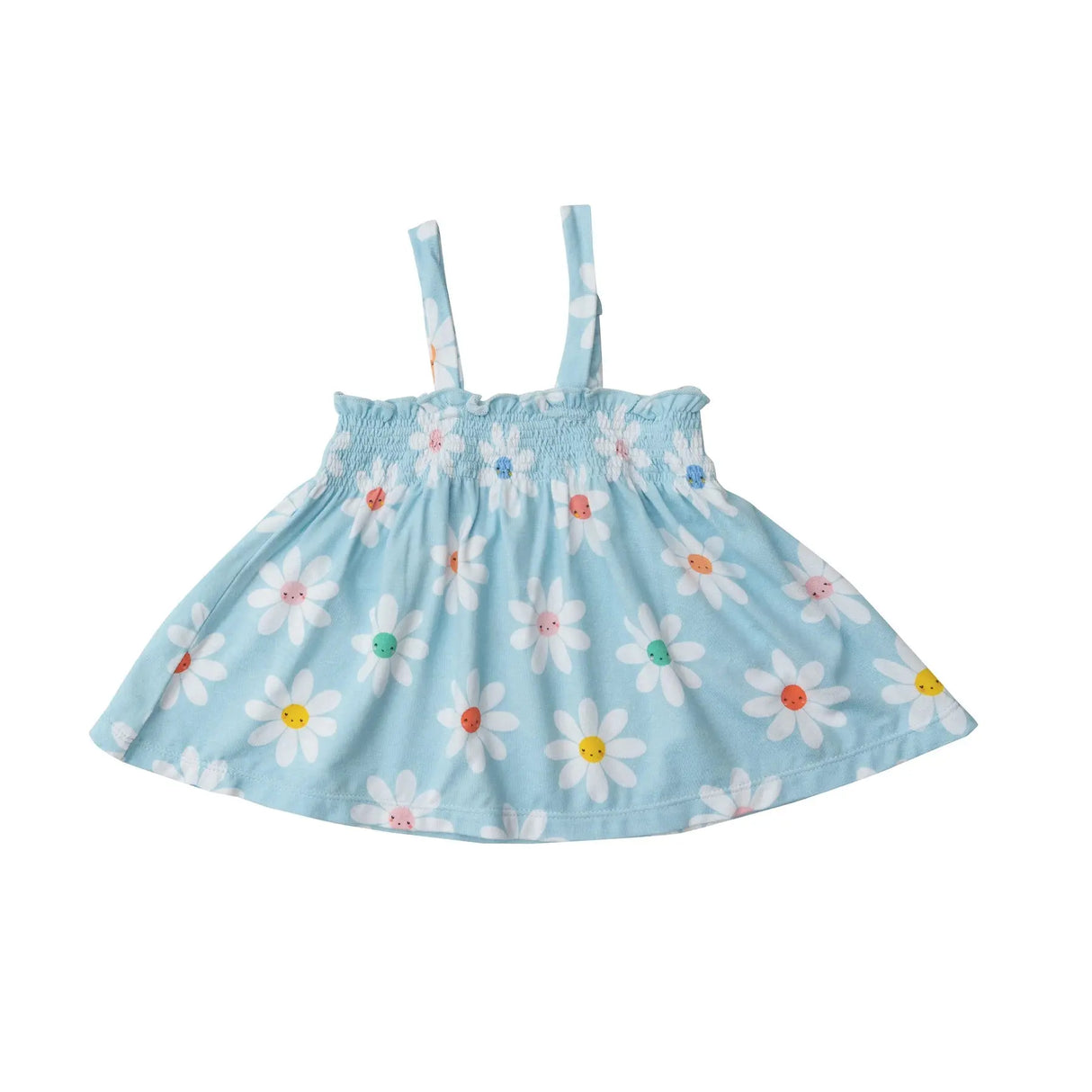 Smocked Top and Bloomer - Daisy Faces | Angel Dear - Angel Dear