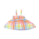 Smocked Top and Bloomer - Multicolor Plaid | Angel Dear - Angel Dear