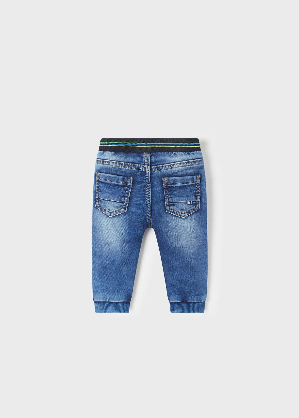 Soft Denim Jogger Pants Baby Boy | Mayoral - Mayoral