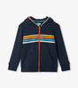 Space Stripes Full Zip Hoodie | Hatley - Hatley