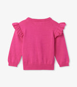 Stripy Butterfly Baby Ruffle Sleeve Sweater | Hatley - Jenni Kidz