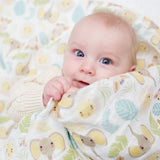 Swaddle Blanket Muslin Cotton - Jungle | Lulujo - Lulujo