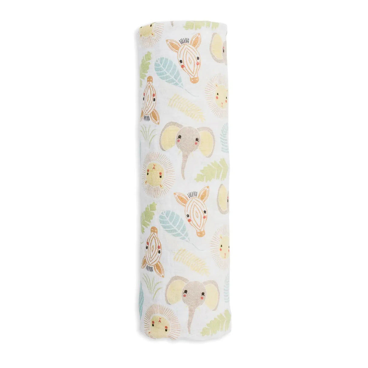 Swaddle Blanket Muslin Cotton - Jungle | Lulujo - Lulujo