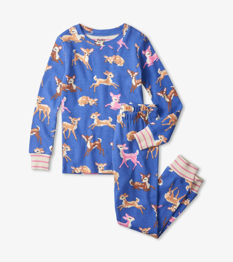 Sweet Fawns Organic Cotton Pajama Set | Hatley - Jenni Kidz