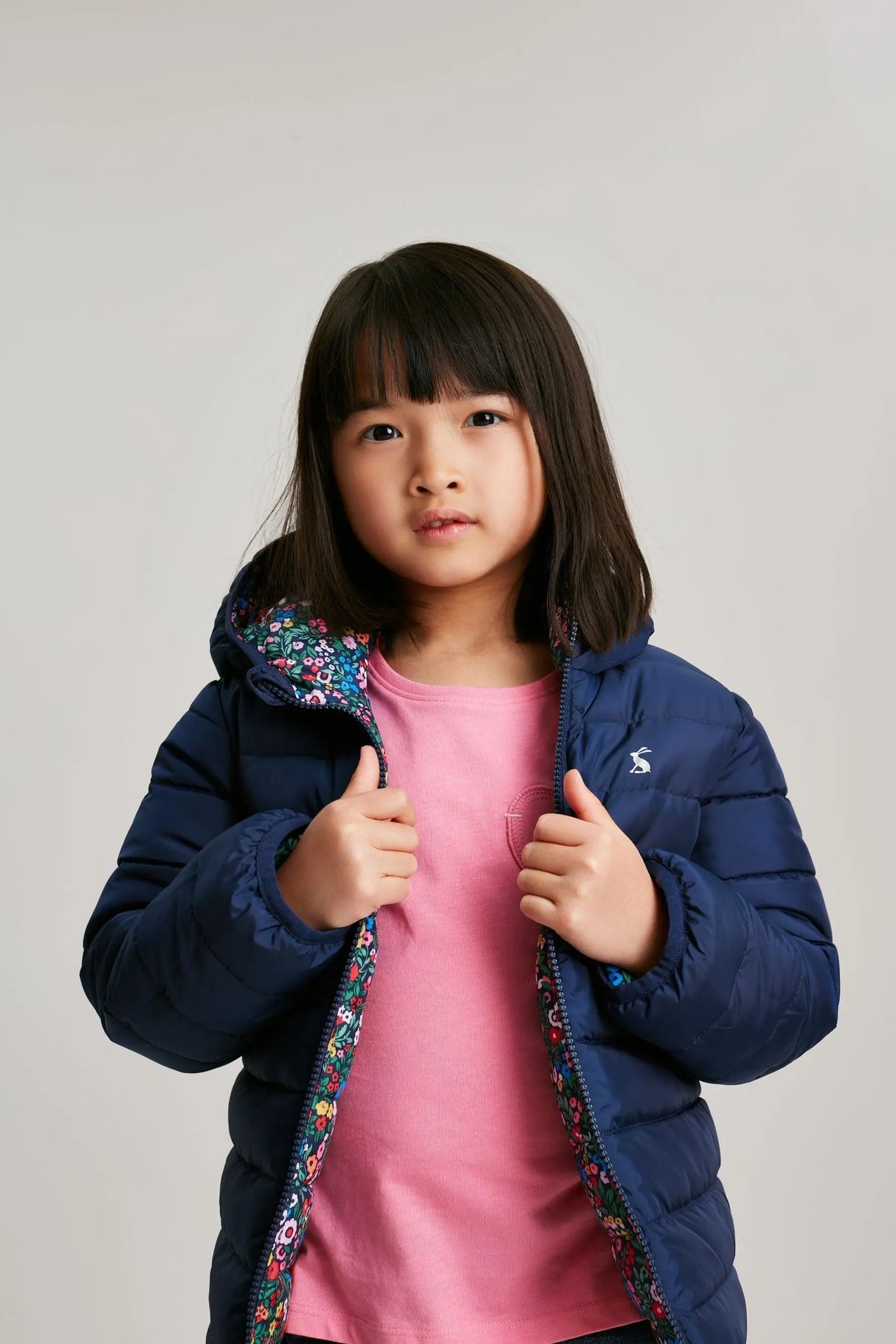 Switch It Reversible Padded Jacket | Joules - Jenni Kidz