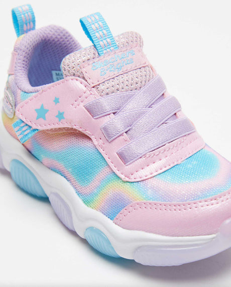 Toddler Girls' S Lights Mighty Glow - Swirl Daze | Skechers - Skechers