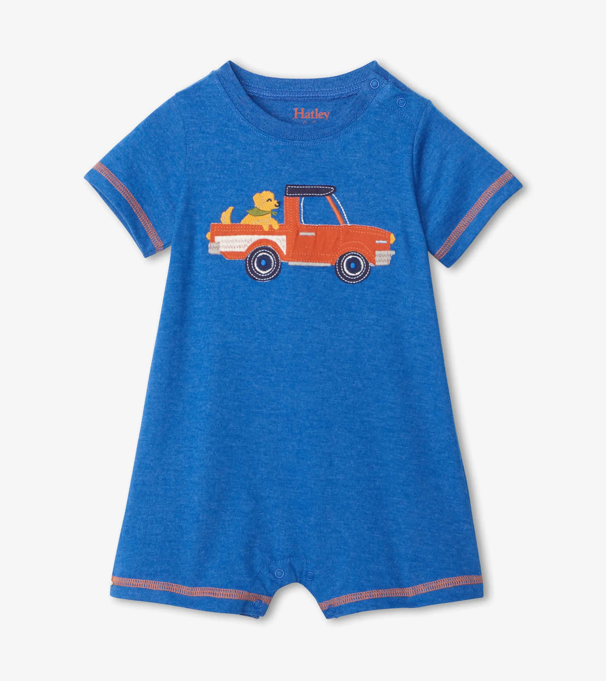 Traveling Pup Baby Romper | Hatley - Hatley