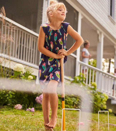 Tropical Birds Smocked Dress | Hatley - Hatley