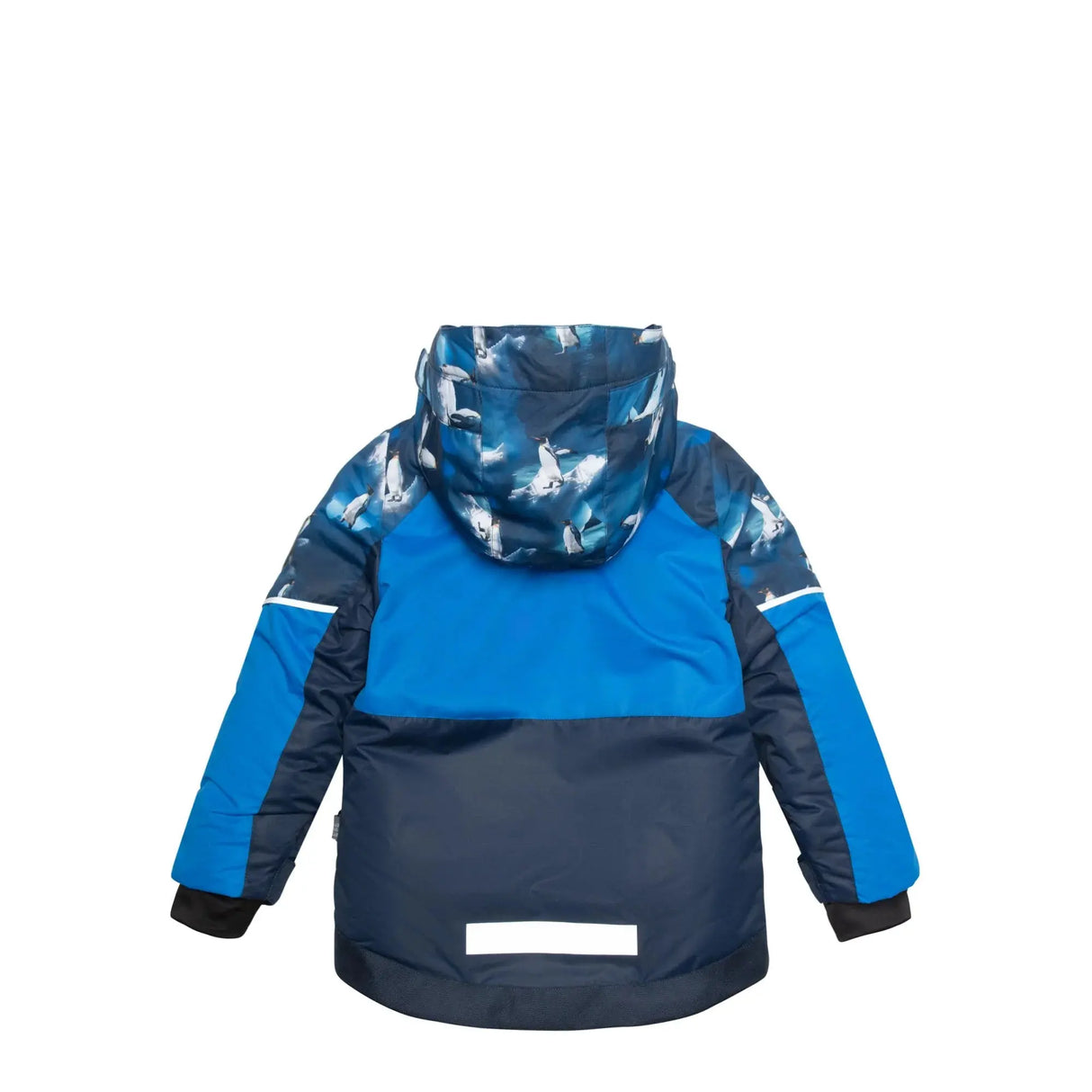 Two Piece Snowsuit Royal Blue With Printed Penguins | DEUX PAR DEUX - DEUX PAR DEUX