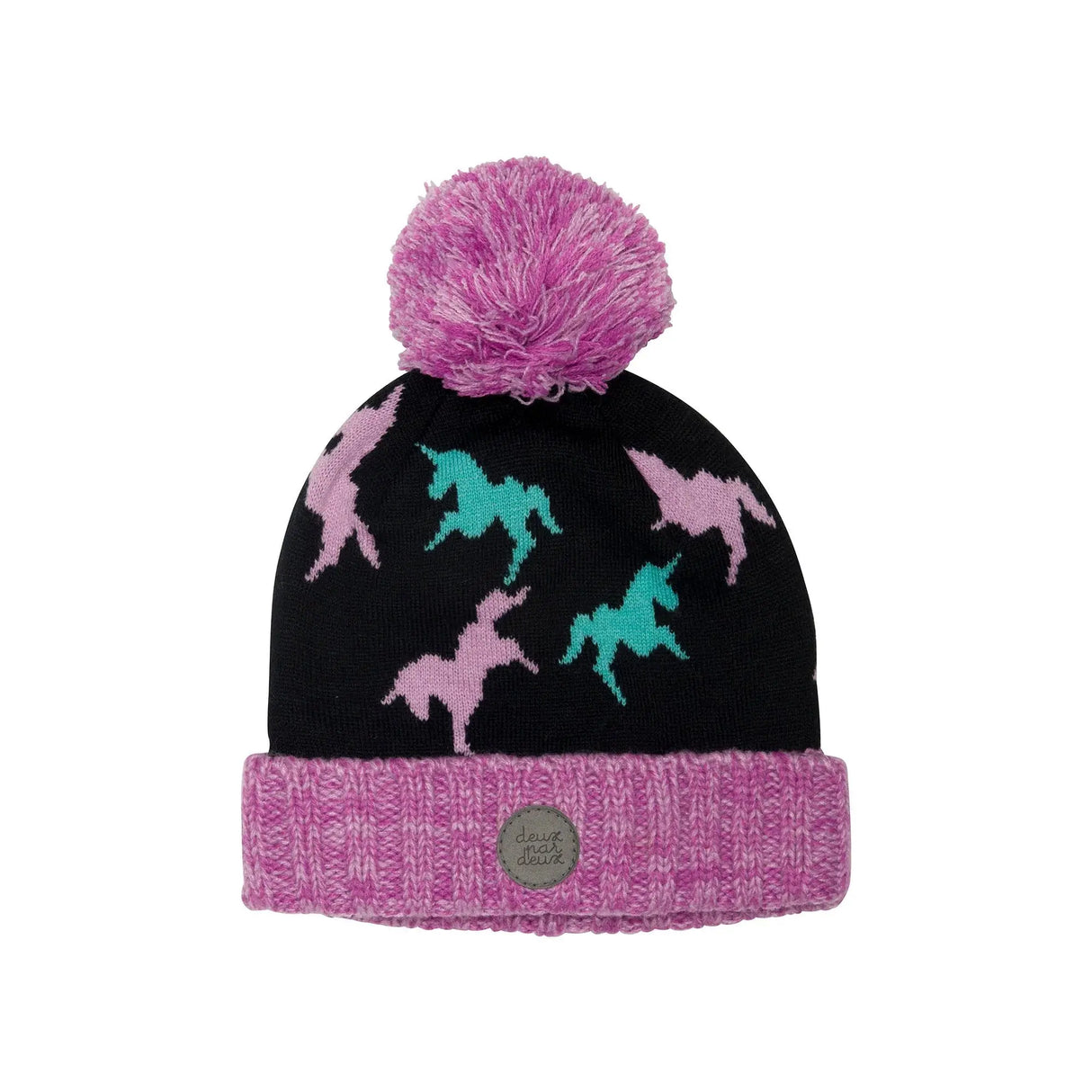 Unicorn Jacquard Knit Hat | DEUX PAR DEUX - DEUX PAR DEUX